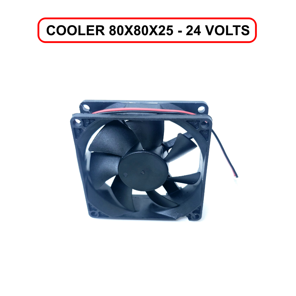 Cooler 80x80x25mm / 24 Volts - Imagem 5