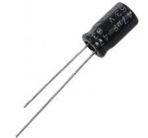 Capacitor Eletrolítico 4,7uF x 63V 105º – Unidade