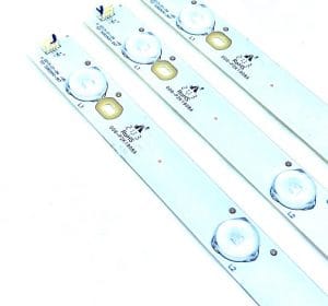 Barra de LED Philco 32" PH32F33 4C-LB320T-VH5 - 3 Barras c/ 7 Led's de 3 Volts cada.