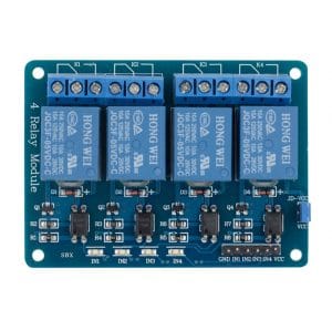 Módulo Rele 4 Canais 5 Volts