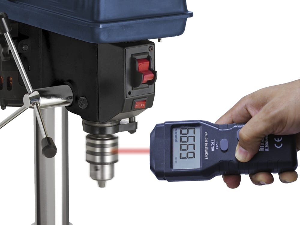 Tacômetro 2 em 1 Ótico e Contato HDT-2238 Hikari - Imagem 2