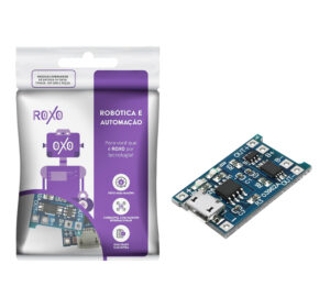 Módulo Carregador de Bateria 18650 Chip TP4056 - Kit com 2 peças