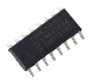 Circuito Integrado SN74HC595 - SMD