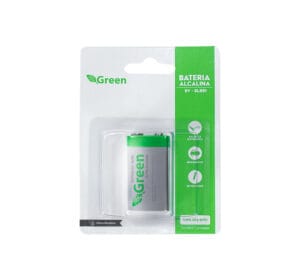 Bateria 9 Volts Alcalina - Green
