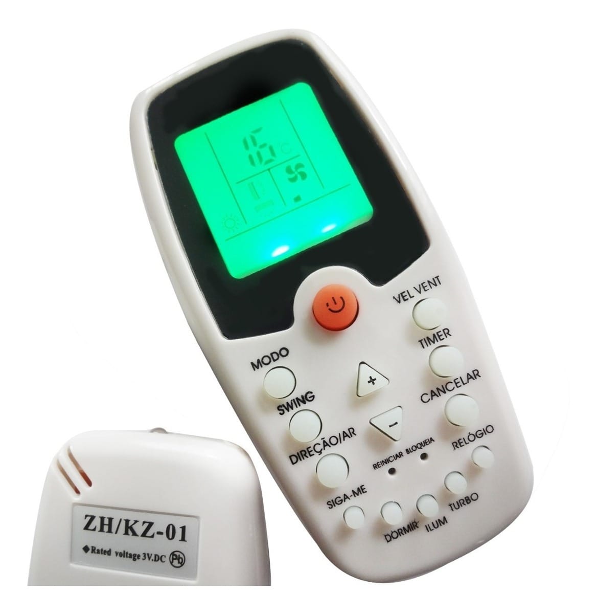 Controle Remoto AR Condicionado Komeco ZH/KZ-01