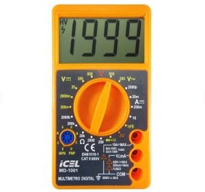 Multímetro Digital MD-1001 com o novo Display Grande