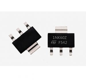 Transistor STQ 1NK60Z TO223 - SMD