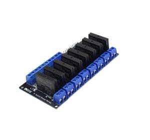 Módulo Relé de Estado Sólido SSR 5V 8 Canais