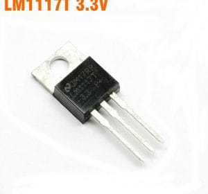 Circuito Integrado LM1117T 3,3V - TO220
