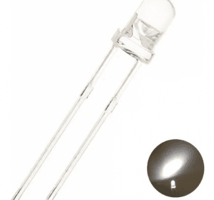 Led Alto Brilho 3mm Branco 4.000MCD