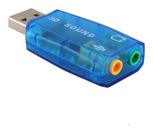 Placa de Som USB 5.1
