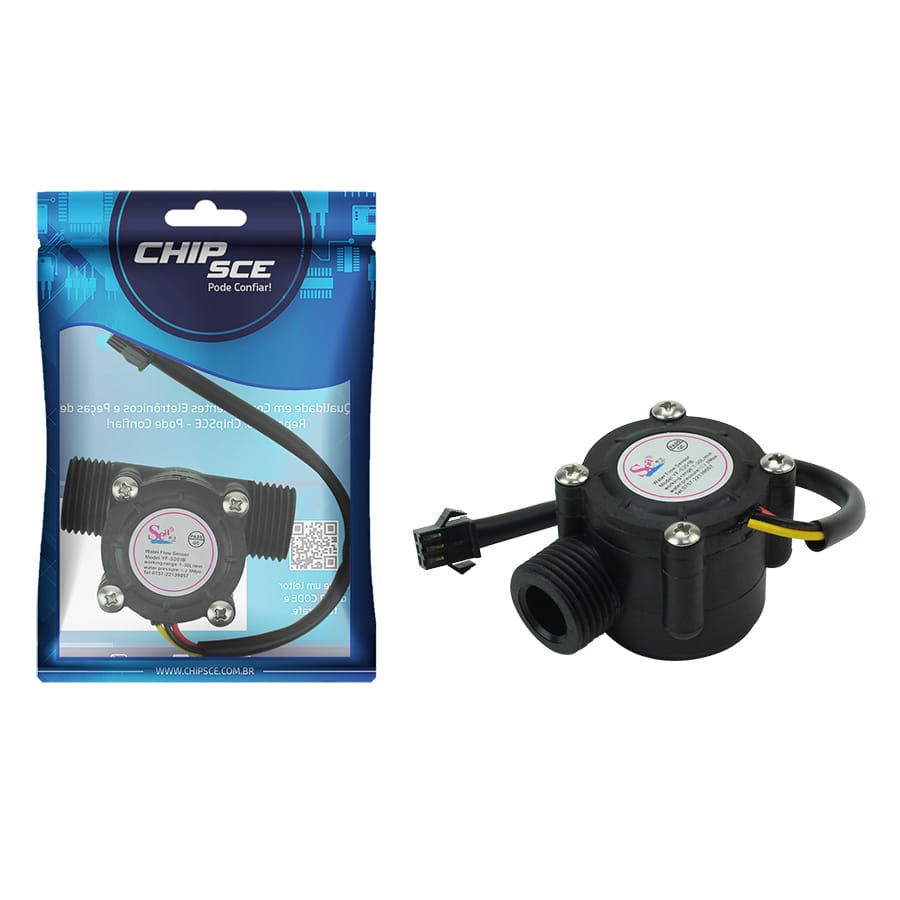 Módulo Sensor de Vazão de Água YF-S201