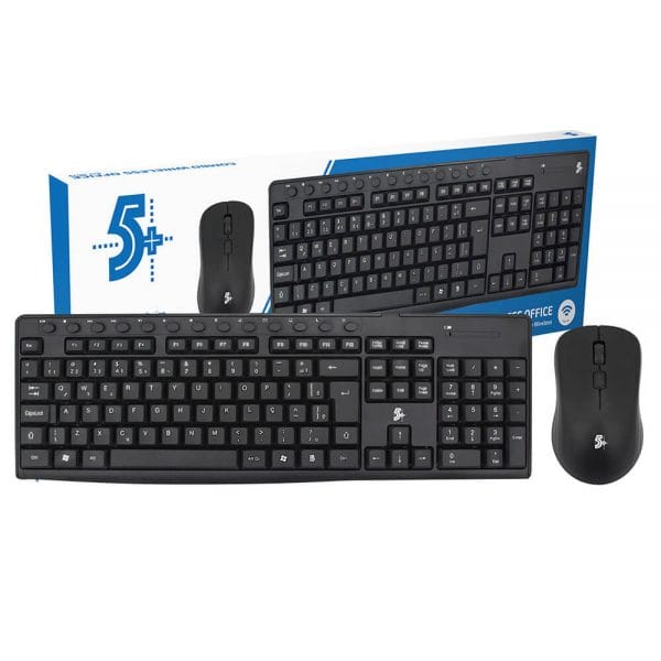Combo Wireless 2.4GHZ Office – Mouse e Teclado