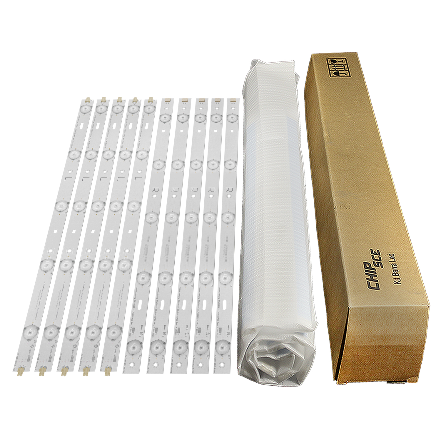 Barra de LED Philips 39" 39PFL3508 / 39PFL3008 - Kit com 10 Barras - Imagem 4