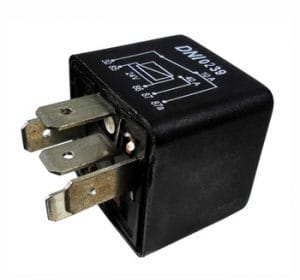 Relê Auxiliar 12V 40A com 5 Terminais
