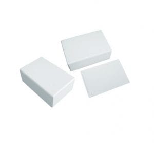 Caixa Plástica C42mm x L29mm x A12mm - Branca