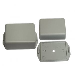 Caixa Plástica C43mm x L33mm x A15mm - Cinza