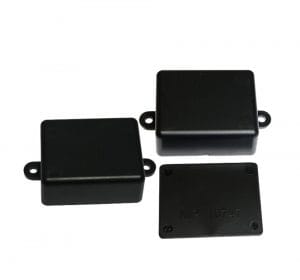 Caixa Plástica C43mm x L33mm x A16mm c/ Aba