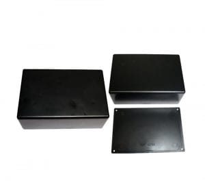 Caixa Plástica C142mm x L92mm x A51mm - Preta