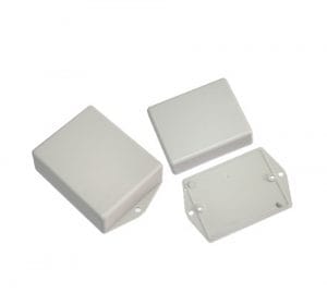 Caixa Plástica C70mm x L55mm x A17.5mm c/ Aba