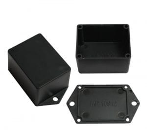 Caixa Plástica C40mm x L30mm x A23mm c/ Aba