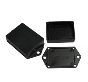 Caixa Plástica C40mm x L30mm x A9mm c/ Aba