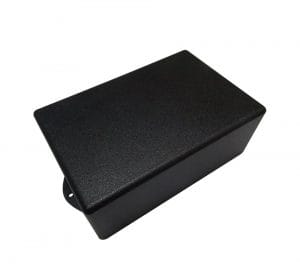 Caixa Plástica C142mm x 92mm x 51mm c/ Aba