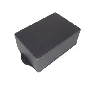 Caixa Plástica C117mm x L78mm x A45mm c/ Aba