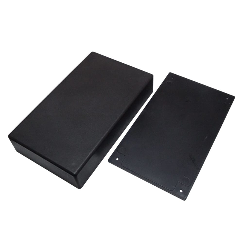 Caixa Plástica C186mm x L107mm x A31mm - Preta - Imagem 2