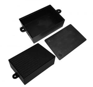 Caixa Plástica C60mm x L40mm x A18mm c/ Aba