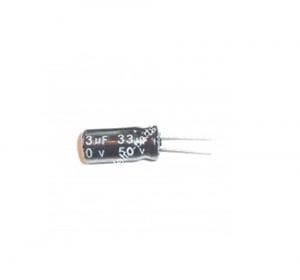 Capacitor Eletrolítico 33uF x 50V 105º - Unidade