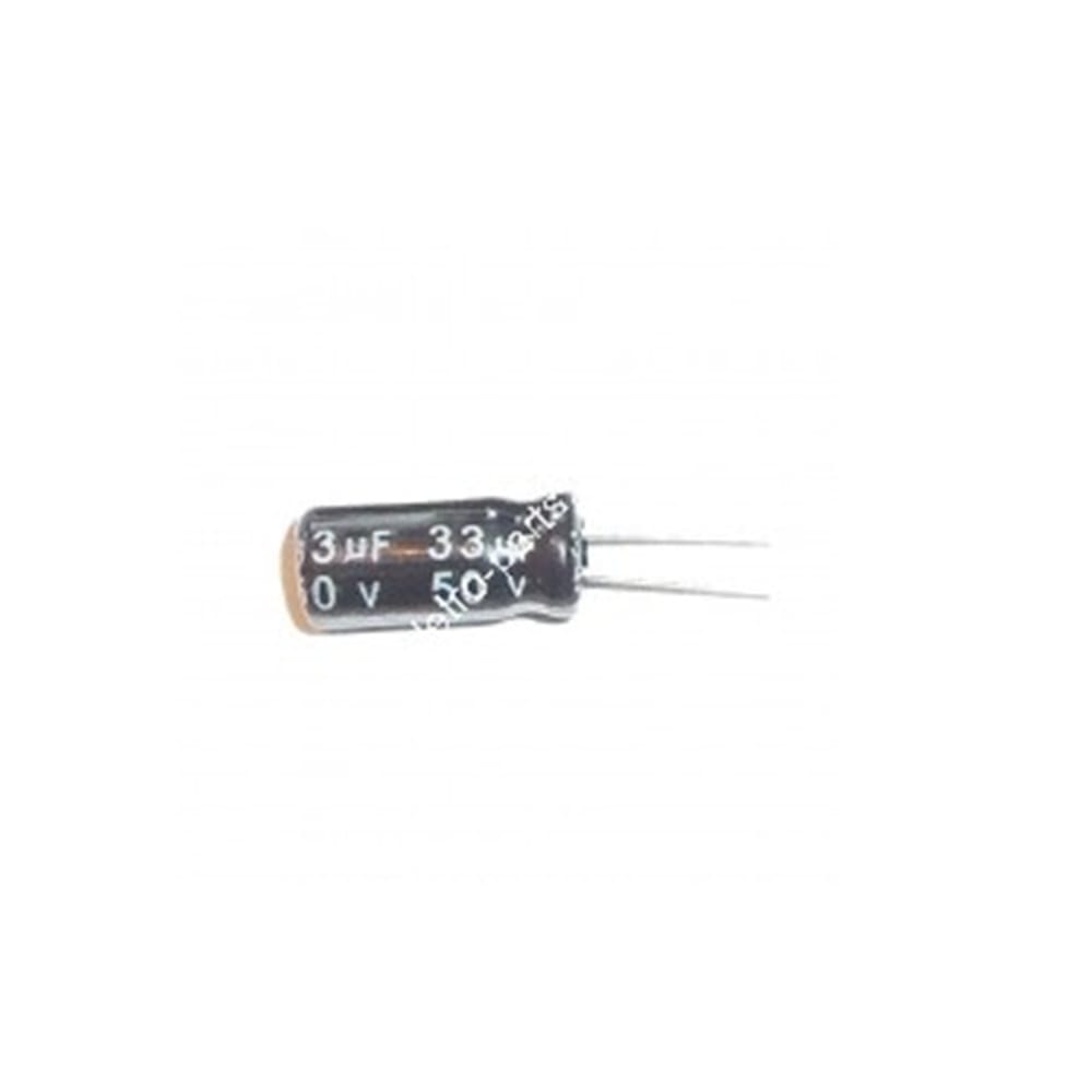 Capacitor Eletrolítico 33uF x 50V 105º - Unidade