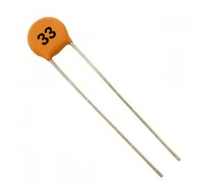 Capacitor Cerâmico 33pF x 50V - Unidade