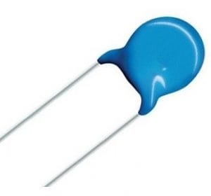 Capacitor Cerâmico 4K7 x 400V - Unidade