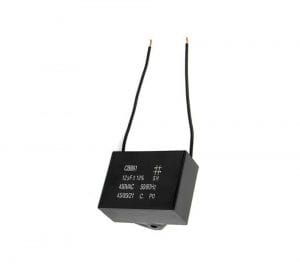 Capacitor CBB61 12uF x 450VAC de Partida - Retangular