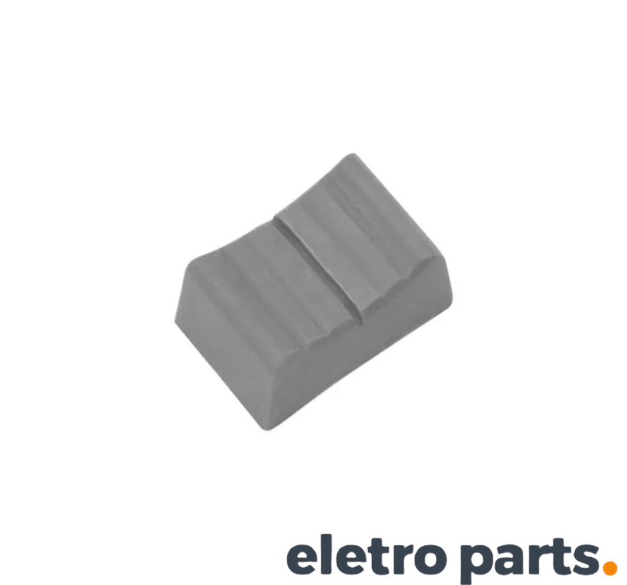Knob AD41FP Cinza 16x10x7mm Para Potenciômetro Deslizante