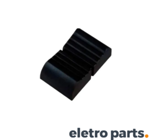 Knob AD41FP Preto 16x10x7mm Para Potenciômetro Deslizante