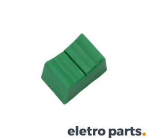 Knob AD41FP Verde 16x10x7mm Para Potenciômetro Deslizante