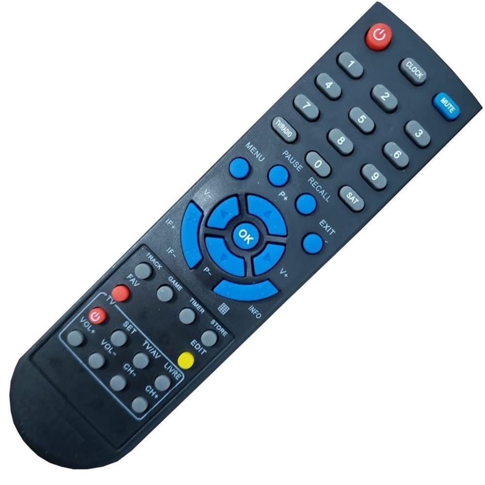 Controle Remoto Receptor Bedin Sat BS6000/ Cromus CAD-1000S