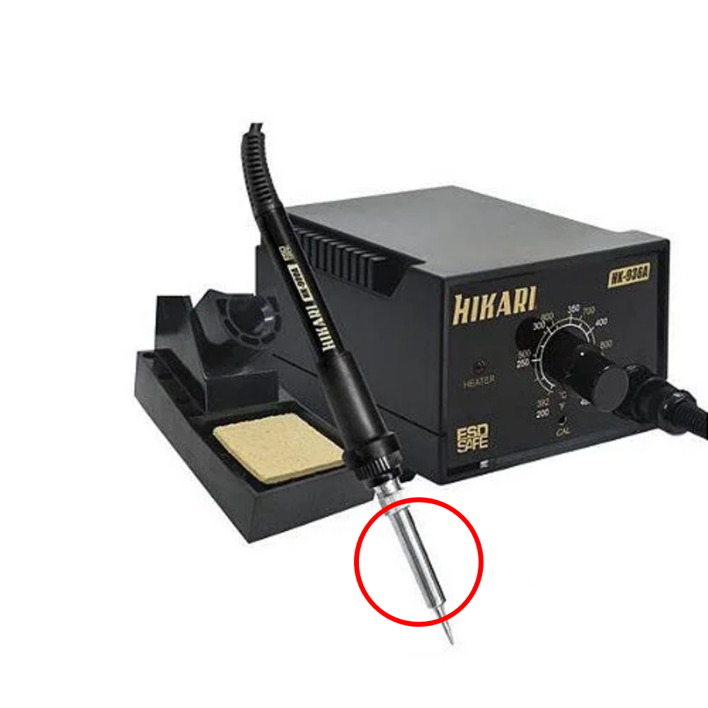 Tubo Metálico do Ferro para Estação de Solda Hikari HK-936A - Imagem 3