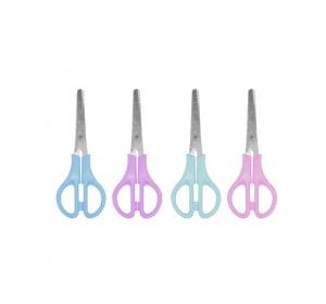 Tesoura Escolar KS-125P CIS Cores Pastel