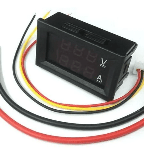 Voltímetro Digital e Amperímetro 100V / 10A - Imagem 2