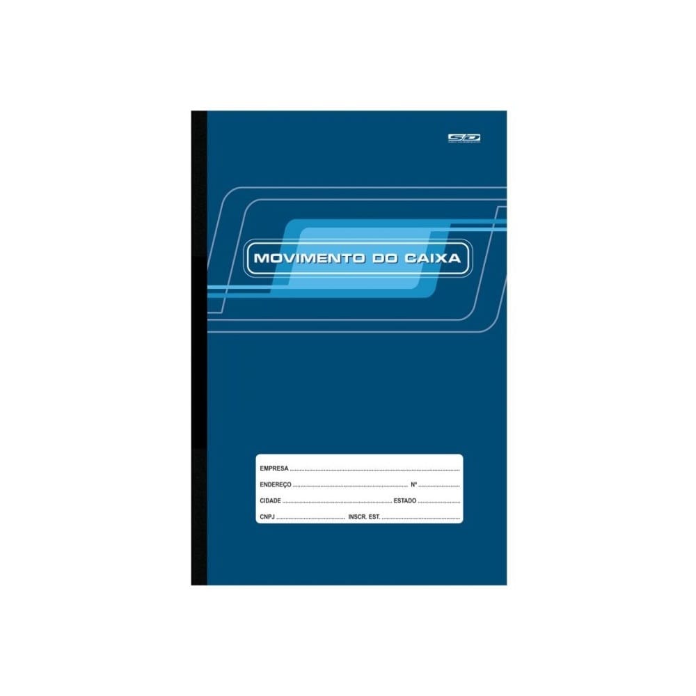 Livro Movimento Caixa Oficio 100 Folhas São Domingos