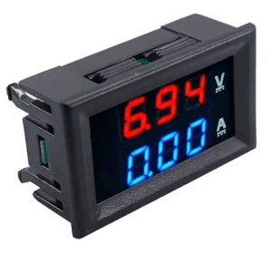 Voltímetro Digital e Amperímetro 100V / 10A