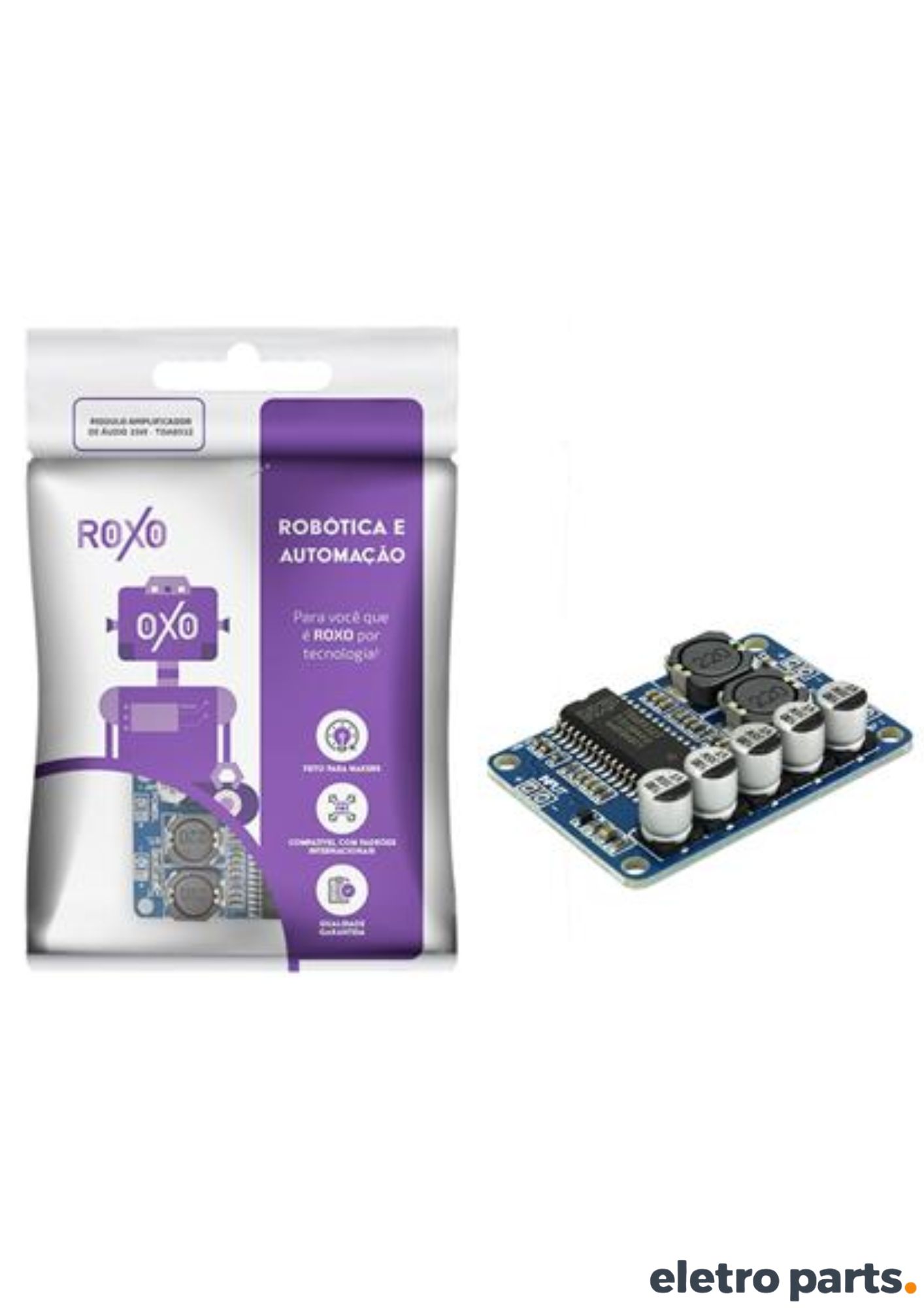 Módulo Amplificador de Áudio TDA8932 35W Mono 10 a 30VDC