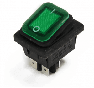 Chave Gangorra Prova D´ Agua 4 Terminais com 2 Posições - KCD2-201N-2-W