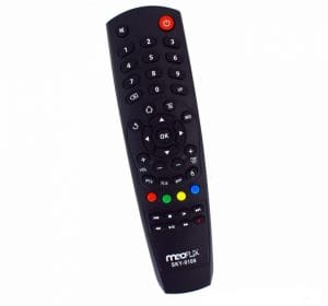Controle Remoto Receptor Meoflix Flixter 4K Ultra HD