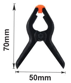 Pinça de Pressão 70x50mm para Telas de Celulares
