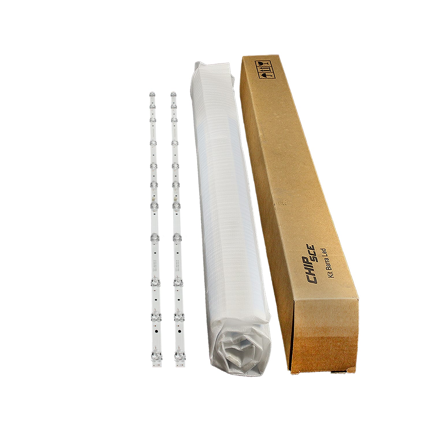 Barra de LED TV TCL 43S6500 / 43S5300 - Kit com 2 Barras com 11 Led's cada. - Imagem 4