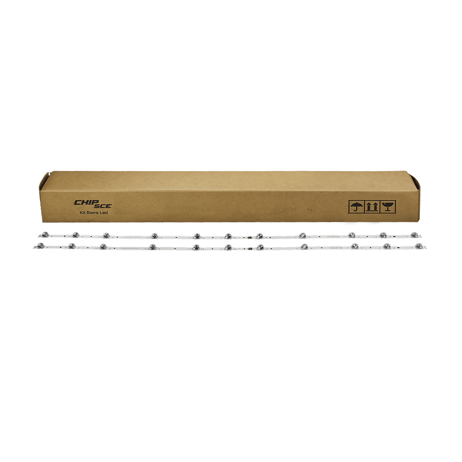 Barra de LED TV TCL 43S6500 / 43S5300 - Kit com 2 Barras com 11 Led's cada.